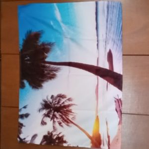 Palm Trees in the Breeze Wall Hanging New